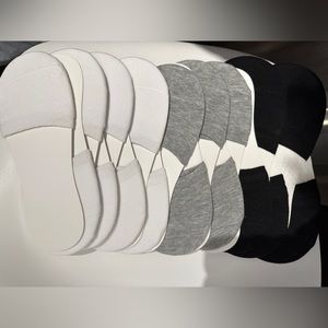 Women's 18 Pairs Toe Topper No Show 
 Socks